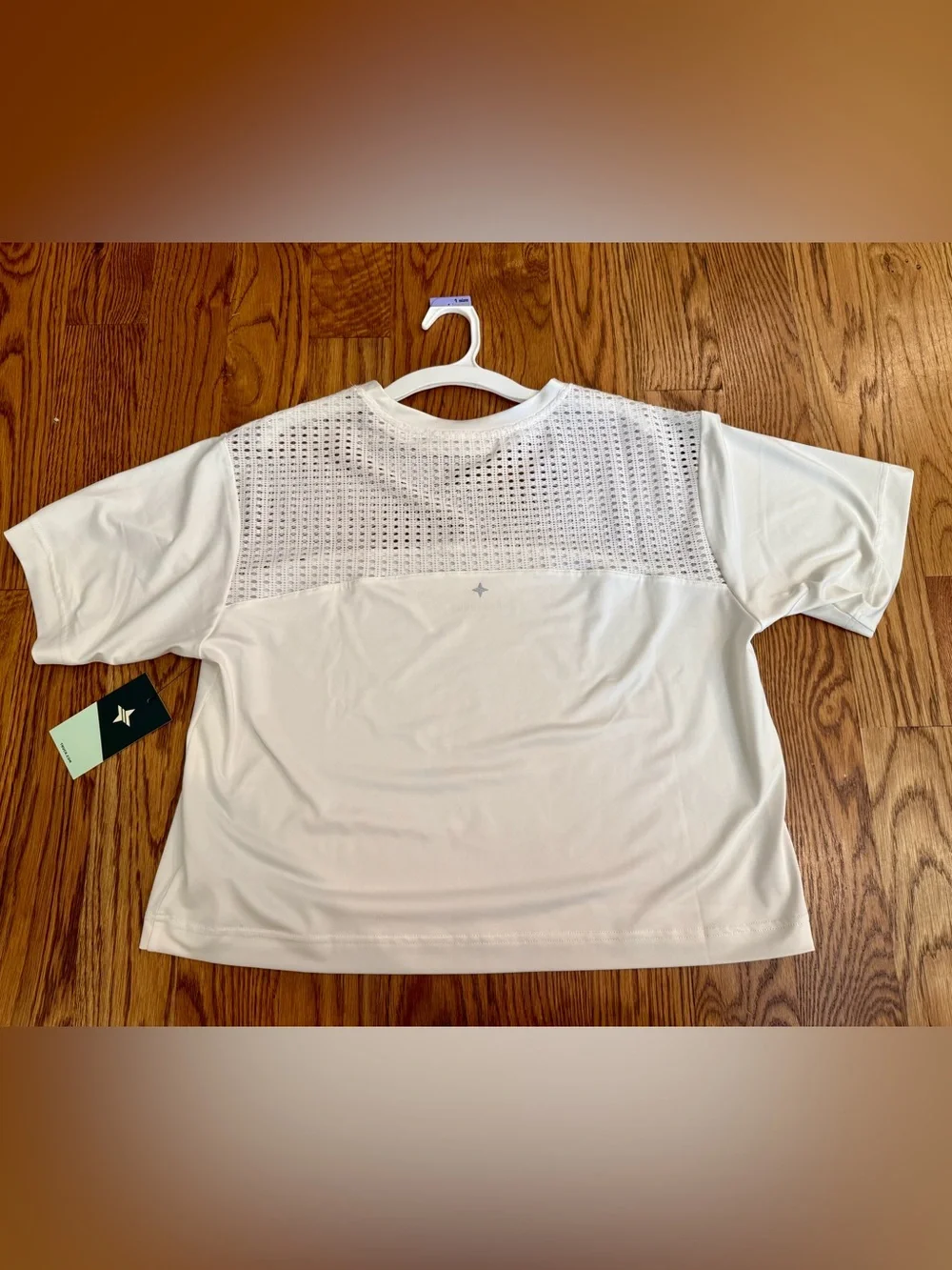 TNUCK SPORT White Cane Cropped Ryan Boyfriend Tee